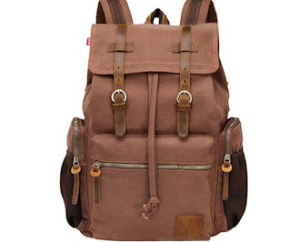 WOWBOX Unisex Leather Satchel Backpack