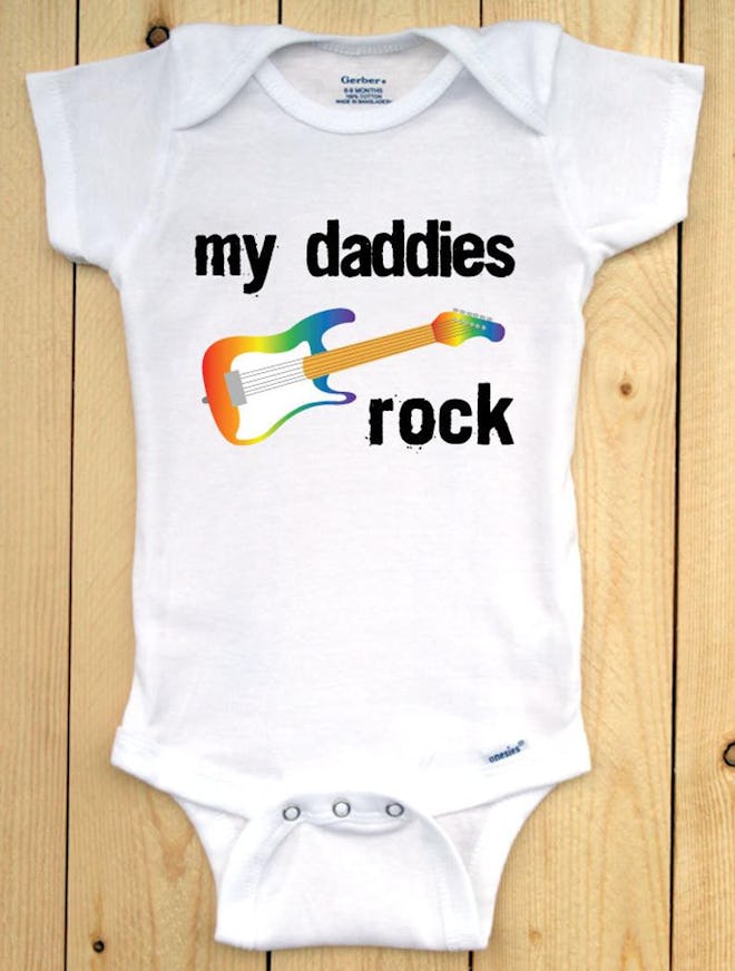 My Daddies Rock Onesie