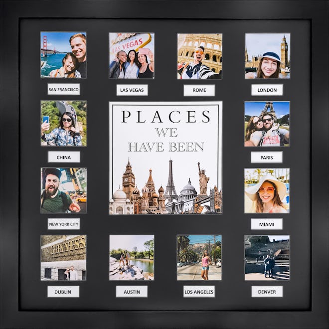 Travel Bucket List Picture Frame