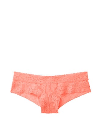 The Lacie Floral Lace Cheeky Panty - Neon Nectar