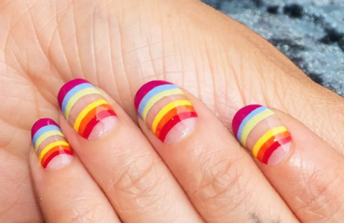 10 Photos Of Rainbow Manicures That Will Help You Celebrate Pride Every Day