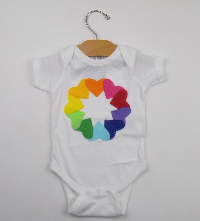 Baby best sale pride onesie