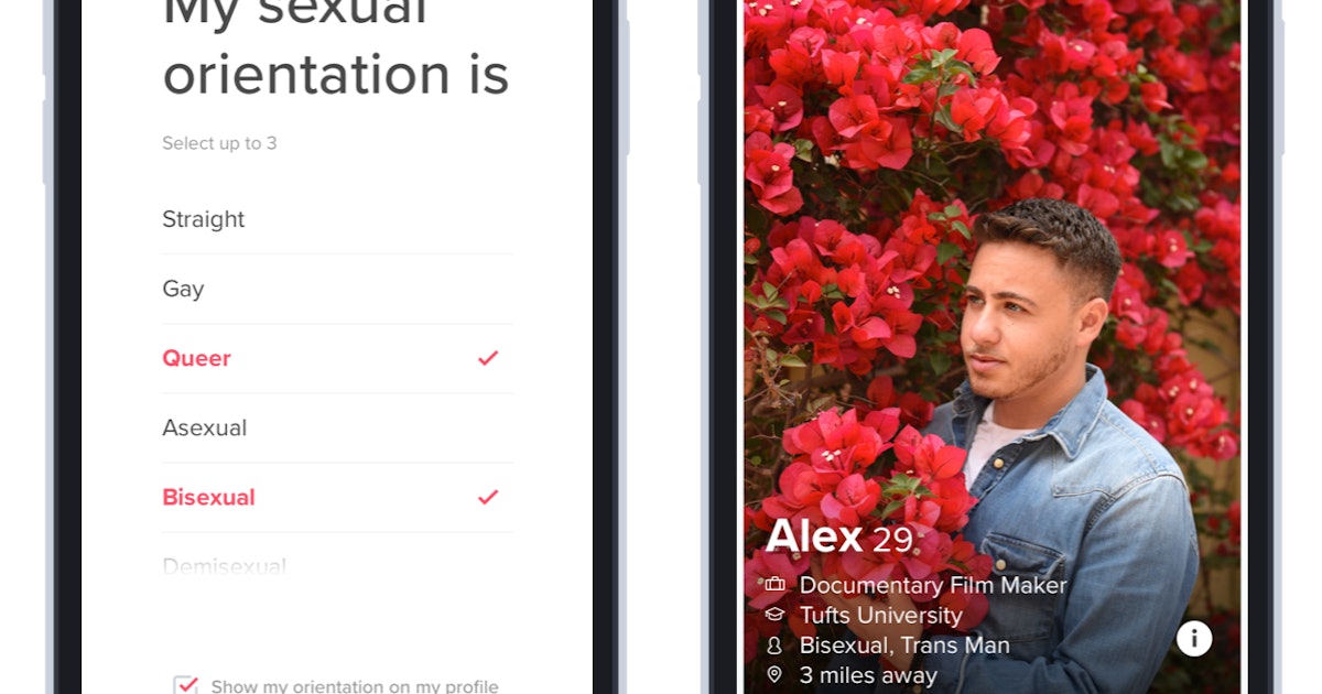 orientation sexual tinder