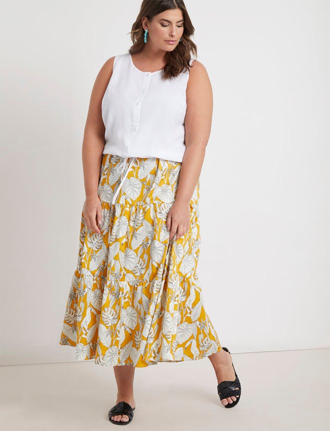 Tiered Maxi Skirt