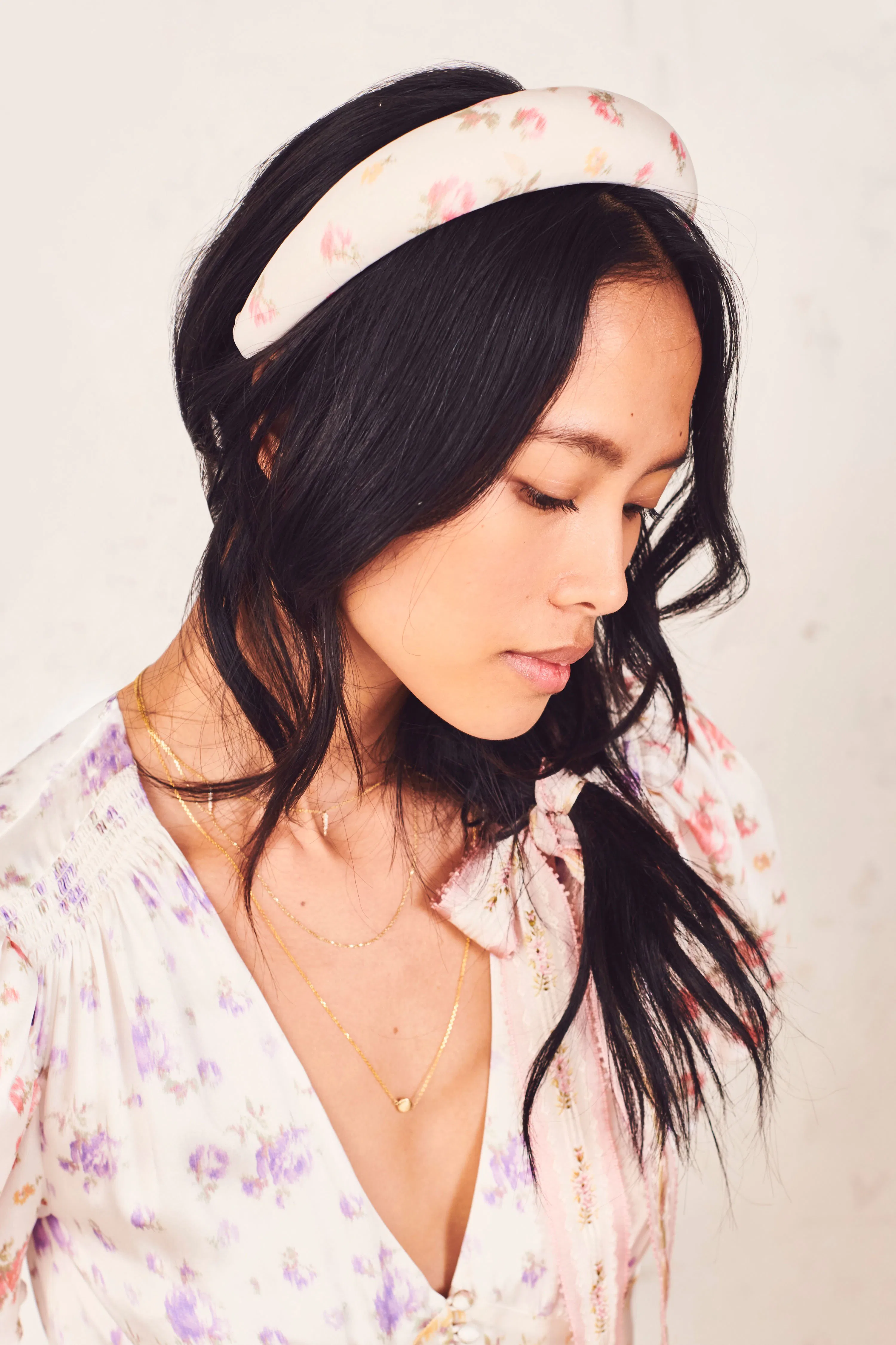 Lele Sadoughi x Loveshack Fancy Headband Lele Sadoughi x LoveShackFancy Fabric Knot Headband w/ Tags  main image 2
