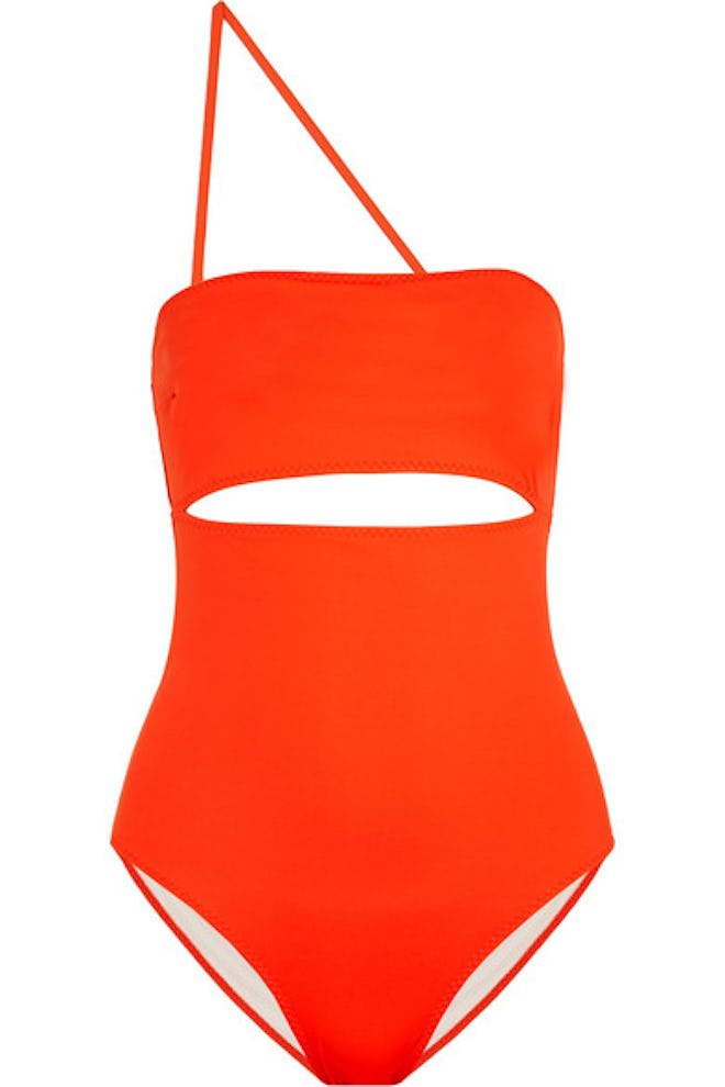 Rudi Gernreich One-shoulder Cutout Swimsuit