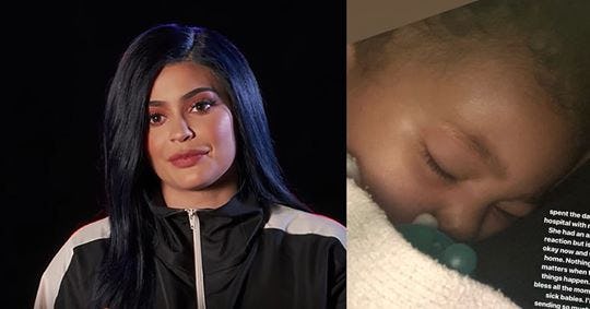 Kylie Jenner's Message After Stormi Was Hospitalized For An Allergic(02)