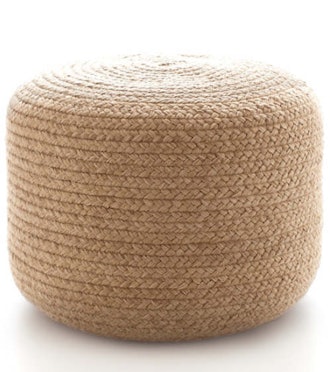 Braided Natural Indoor / Outdoor Pouf 