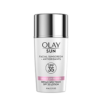Olay Sun Face Sunscreen + Makeup Primer, SPF 35