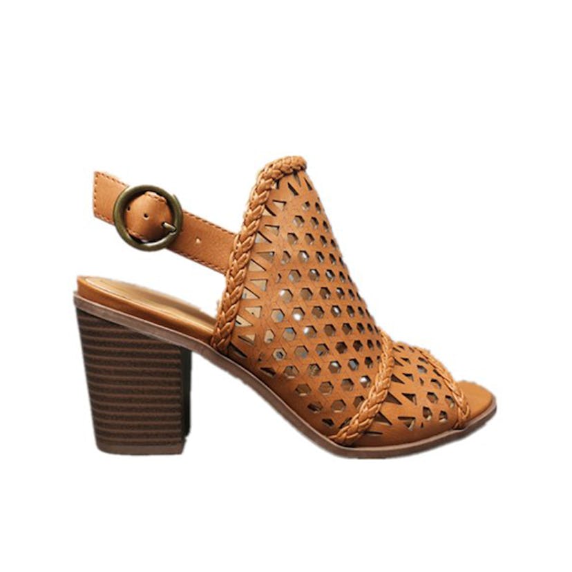 Woven Peep Toe