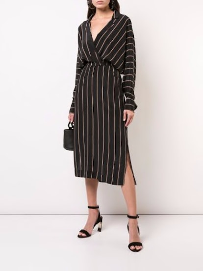 Cindy Crawford’s Striped Shirt Dress Is Selling Out Fast