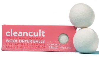 Cleancult Natural Wool Dryer Balls (3-Pack)