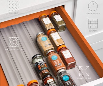 YouCopia SpiceLiner Spice Rack Drawer Organizer (6-Pack)