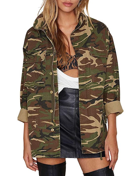 ASMAX HaoDuoYi Women's Camo Jacket