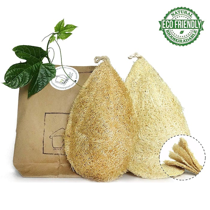 Miw Piw Natural Dish Scrubber (2 Pack)