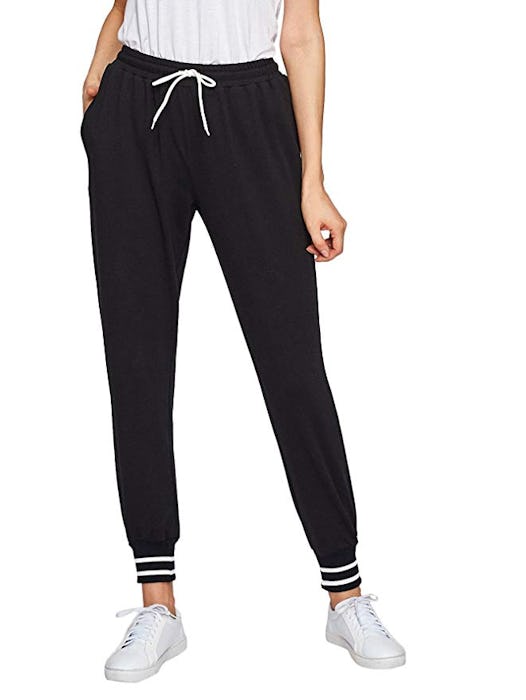 SweatyRocks Women's Tie Waist Jogger Pants