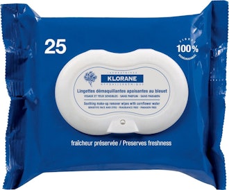 Klorane Make-Up Remover Wipes with Soothing Cornflower
