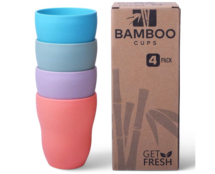 Get Fresh Bamboo Cups (4-Pack)