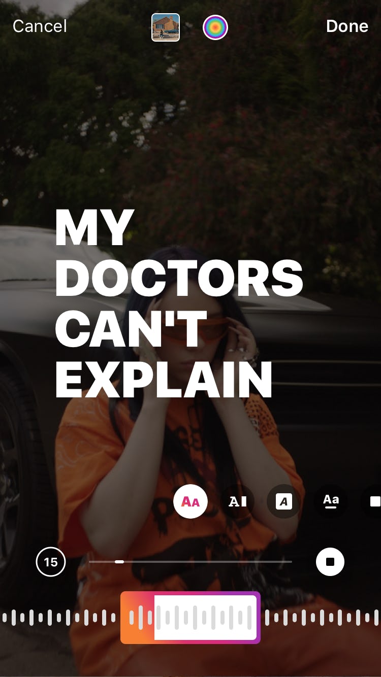 Instagram S New Lyrics Feature For Stories Will Help Spell Out Your Fave Songs