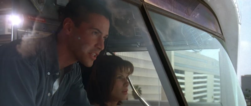 Still of keanu reeves and sandra bullock from Speed