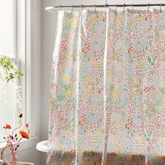 Meadow Floral PEVA Shower Curtain 
