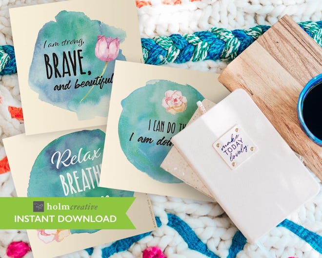 Positive Birth Affirmation Cards