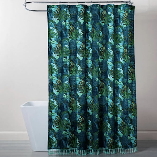 Jungle Print Shower Curtain 