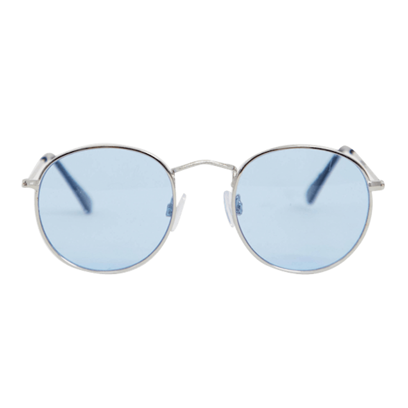 Accessorize Rosie Round Blue Sunglasses
