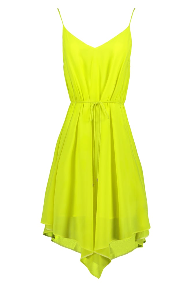 Hanky Hem Lime Dress