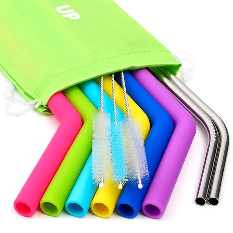 Kitchen Up Silicone Straws