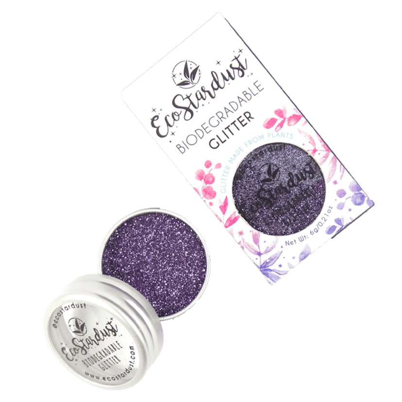 EcoStardust Violet Biodegradable Glitter