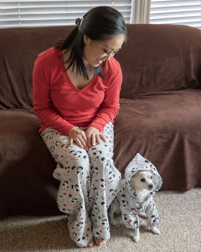 Matching Dog and Human Pajama Lounge Wear