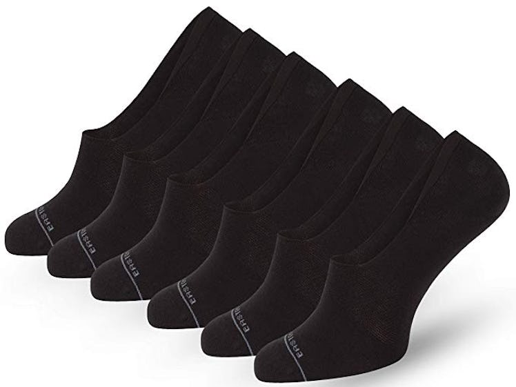 Easton Marlowe Cotton No-Show Loafer Socks (6 Pack)