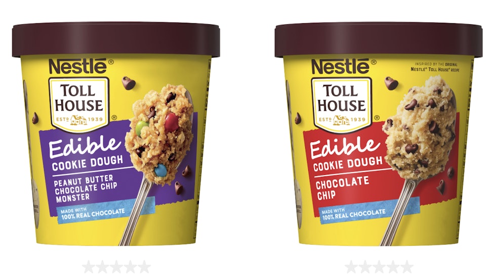 Nestle Toll House S Edible Cookie Dough Comes Packed With