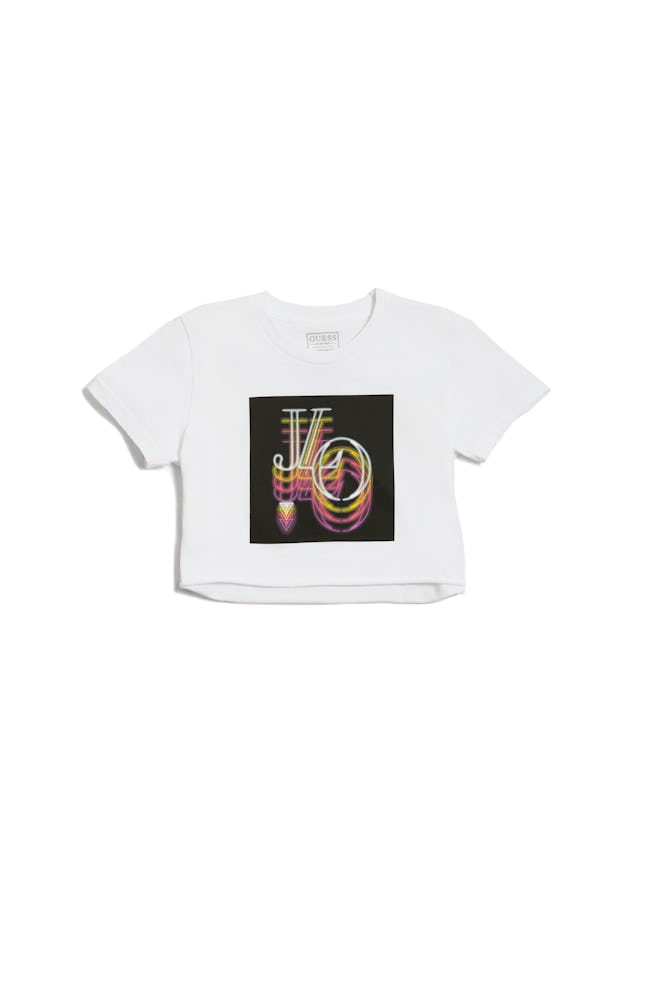It's My Party Graphic Cropped Tee