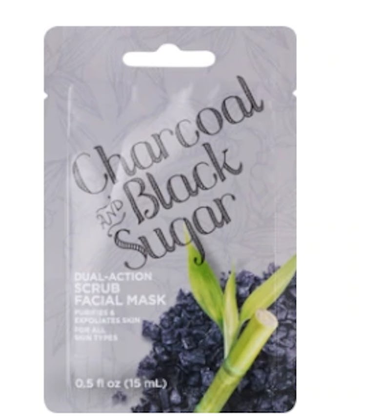 Charcoal And Black Sugar Dual Action Scrub Facial Mask