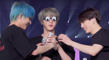 This Video Of BTS' Jin Showing Off His Sunglasses Collection On