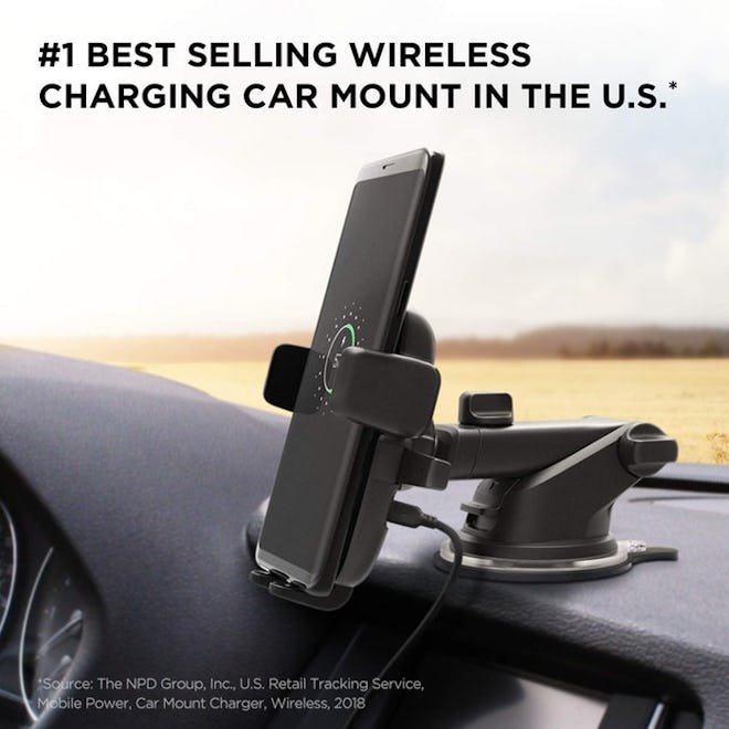 iOttie Easy One Touch Wireless Qi Fast Charge Car Mount