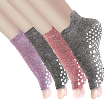 Cosfash Yoga Socks (4 Pack)