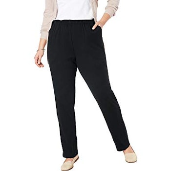 Woman Within Plus Size 7-Day Knit Pant