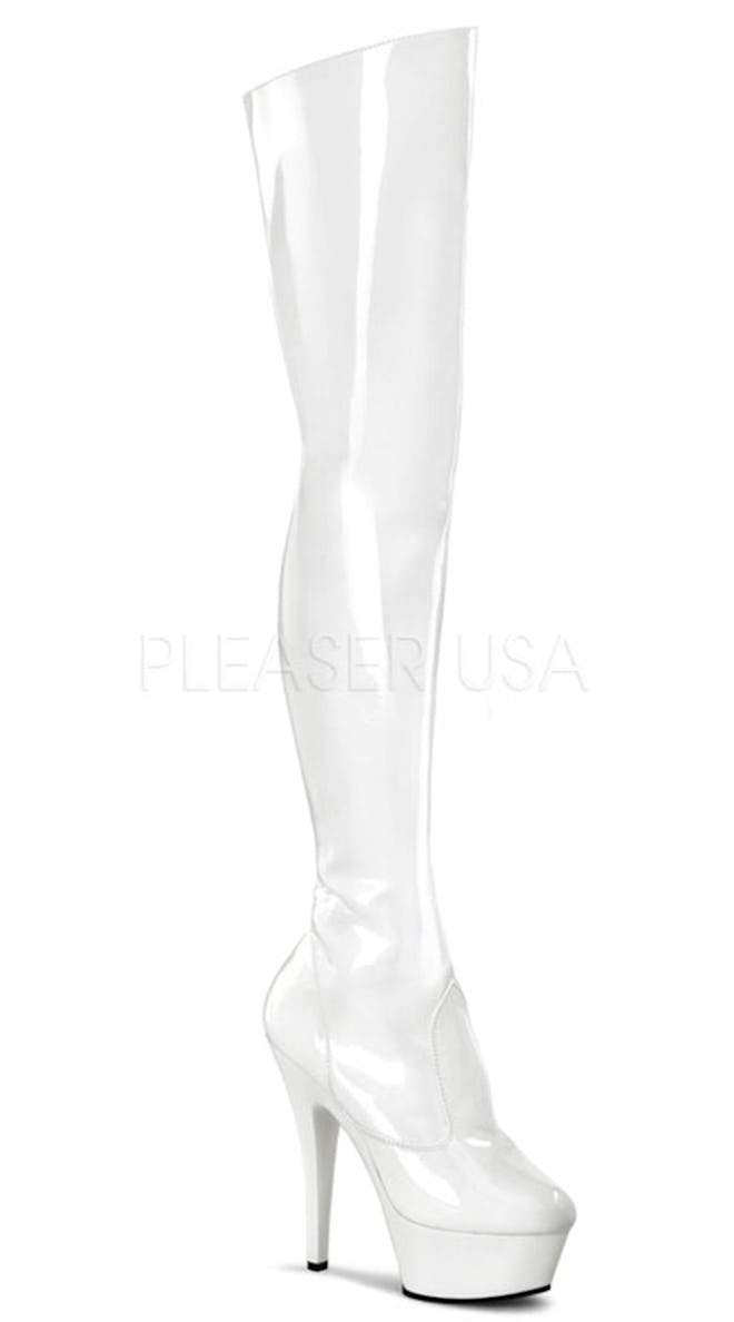 Yandy 6" Stiletto Heel Platform Thigh High Boot