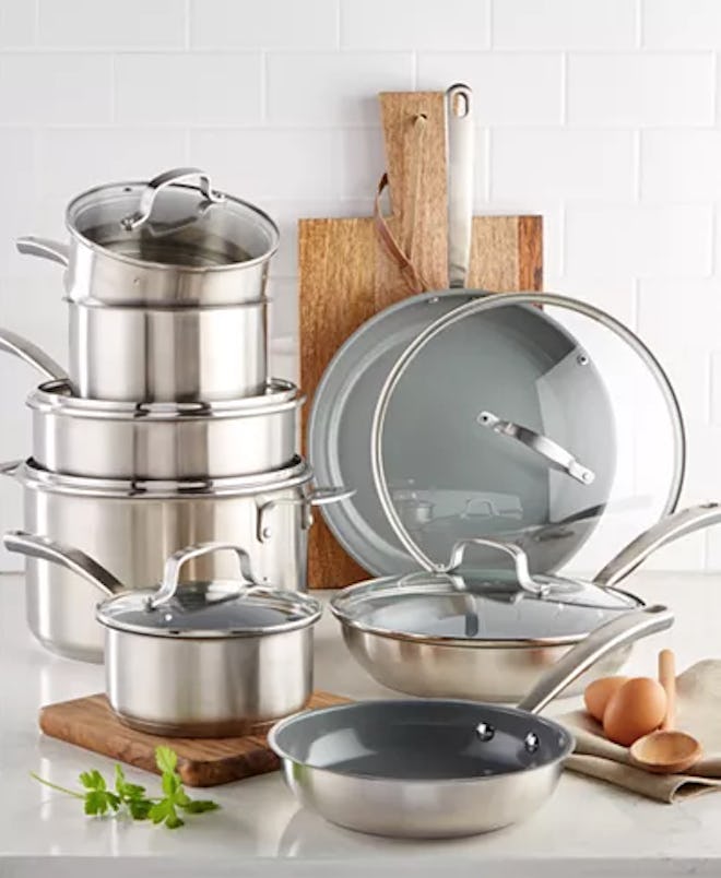 Culinary Science by Martha Stewart Collection Cookware Set (14 Pieces)