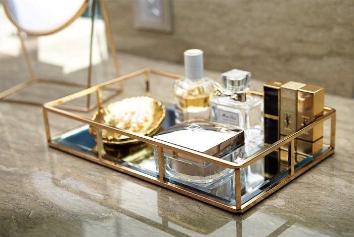 PuTw Mirrored Vanity Tray