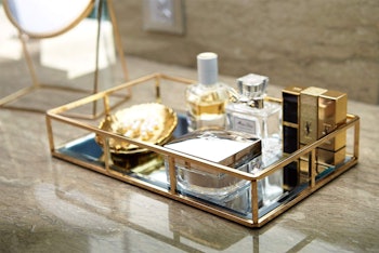 PuTw Mirrored Vanity Tray