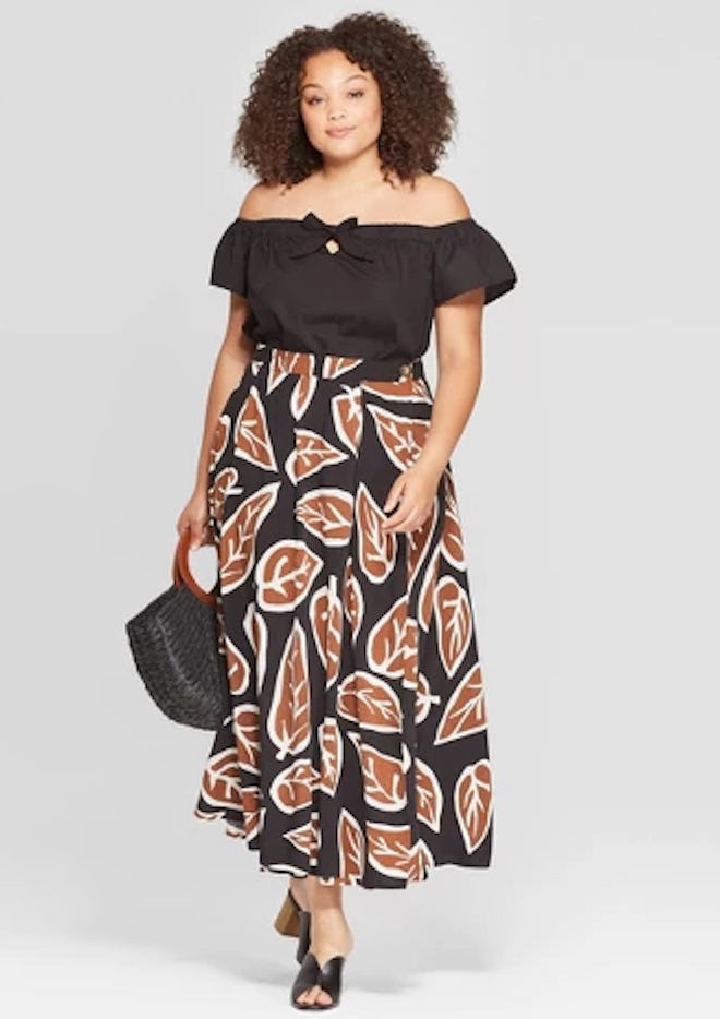 Maxi Skirt With Slit