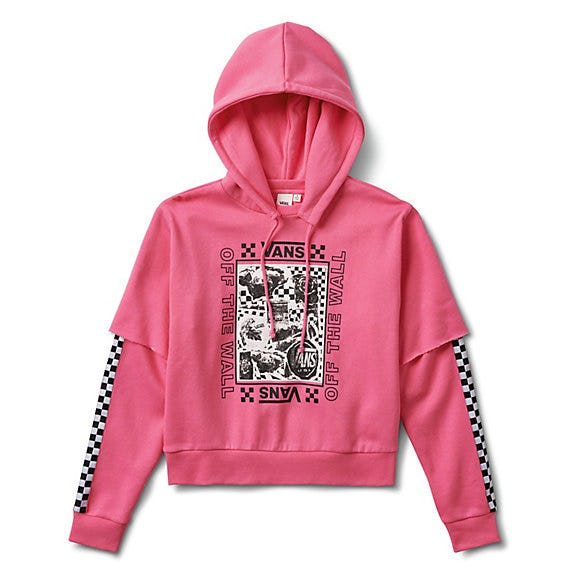 vans hoodie Pink