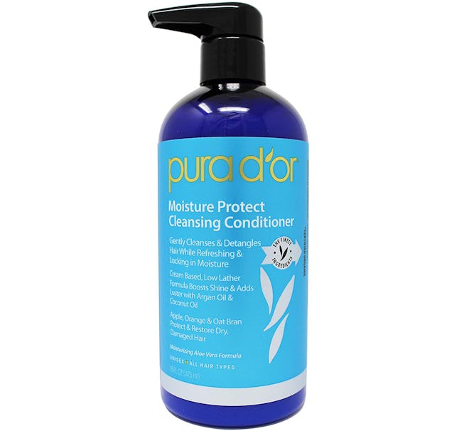 Pura D'or Moisture Protect Cleansing Conditioner, 16 Fl. Oz.