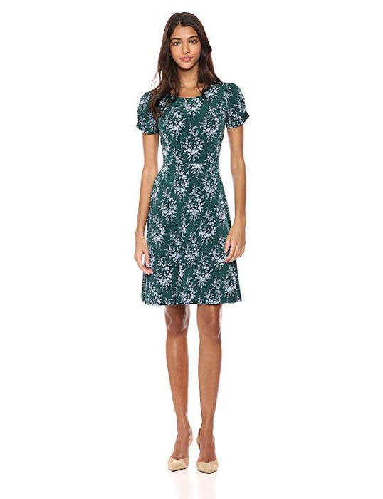 Lark & Ro Knit Fit and Flare Dress