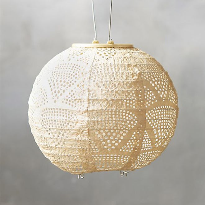 Geometric Lace Solar Lantern