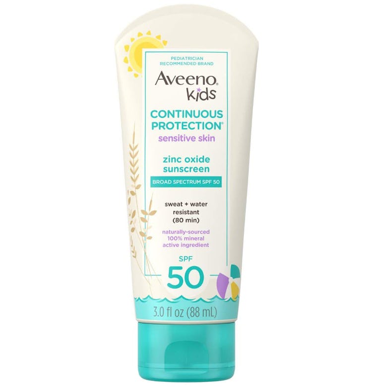 Aveeno Kids Zinc Oxide Mineral Sunscreen SPF 50